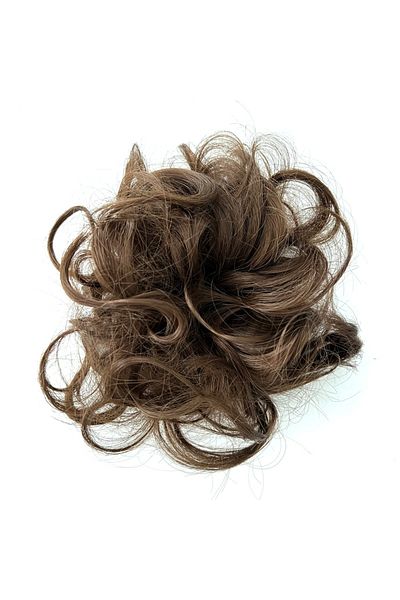 SILA Brown Hair Elastic Bun Buckle