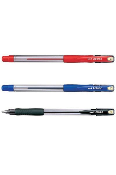 Unibal Uni Lakubo Broad 1.4 Red Ballpoint Pen