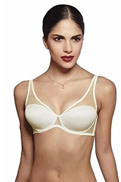 Nurteks Жіночий бюстгальтер без кісточок - Екрю (1010)