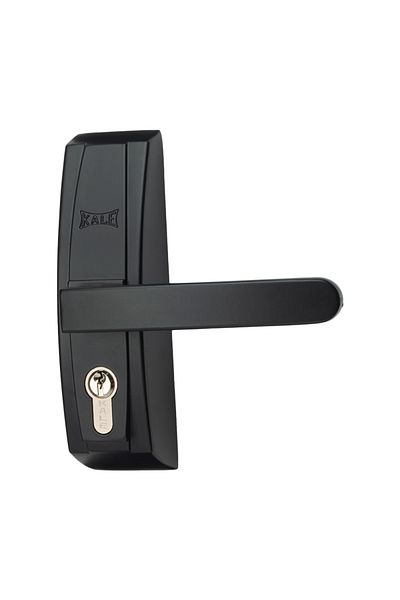 KALE Panical Bar Handle with Badge Full Set Lock Included - Black Kd040/30-296