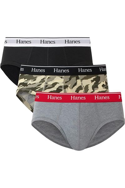 HANES Dyed Brief Mens Hanes TOGDB3-3Pcs Multicolor