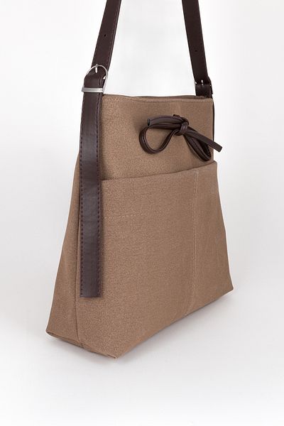 eranora Juno Suede Shoulder Bag