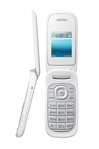 Samsung C&T 1270 Kapaklı Beyaz Tuşlu Cep Telefonu