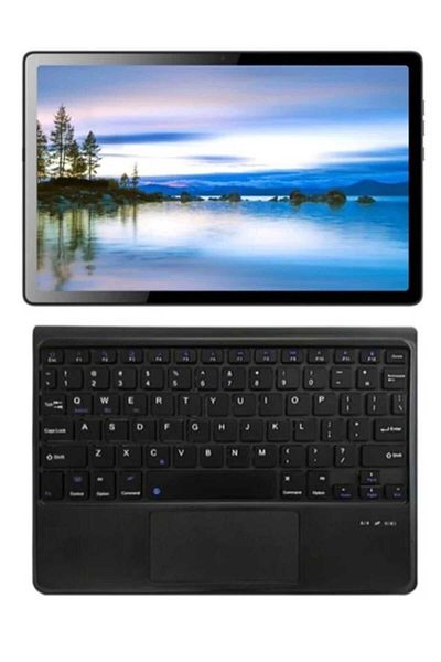 MIONE A7 TAB WITH BLUETOOTH KEYBOARD -12GB RAM 128GB ROM-4G SIM-10.36Inch HD+ Display-7000 mAh Battary
