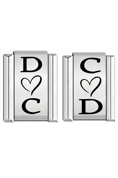 Vamoria Print or Draw What You Want Italian Double Charm