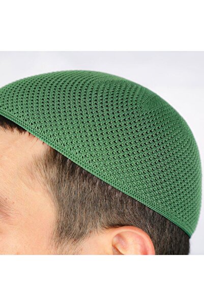 İkranur Πράσινο Πολυτελές Καπάκι Ραμπία