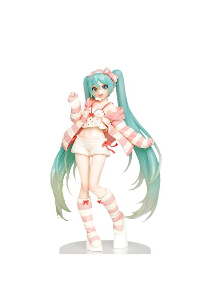 MYCH Hatsune Miku Virtual Vocaloid Room Wear Figure Standlı Figür 18 CM Anime Manga