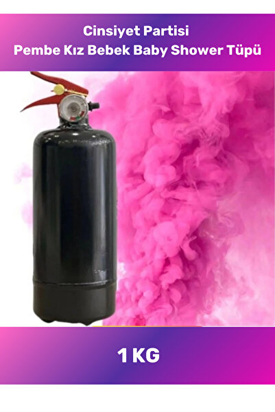 Genel Markalar Premium Pembe Kız Bebek Baby Shower Tüpü Ambalajı Yazısız İbar...