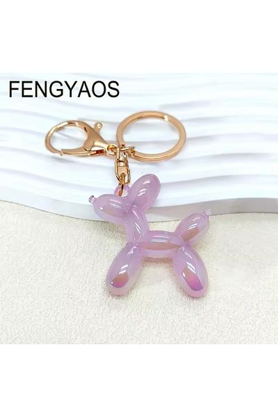 SEGRETO Ζελέ Bubble Cute Dog Μπρελόκ Τσάντα Λουράκι