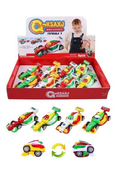 Oyunsal سيارة الفورمولا تتحول إلى سيارة فضائية باحتكاك - قطعة واحدة