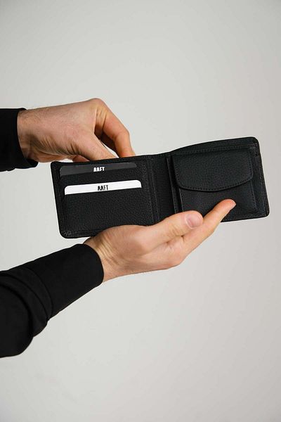 MFT Leather Design Мъжки портфейл от естествена кожа Fossil 5750