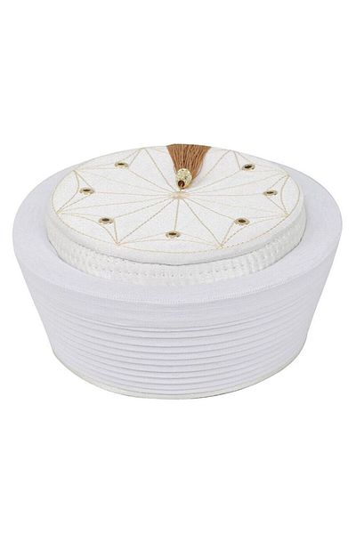 İkranur Cream Colored Andalusian Imam Yellow - With Felt Cubes, 174 gr