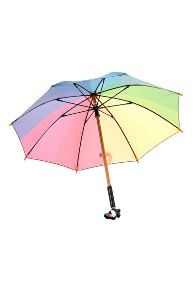 Vilac Dětský deštník s dřevěnou rukojetí - Tukan z ráje