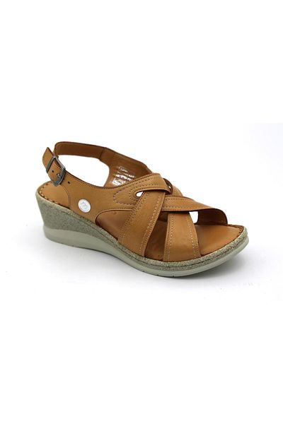 Mammamia 2520B Дамски кожени сандали