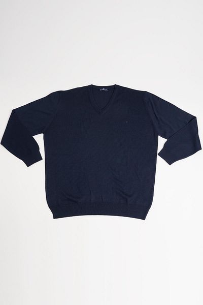 Woolen World V-Neck Oversize (Large Size) Wool Knitwear Sweater