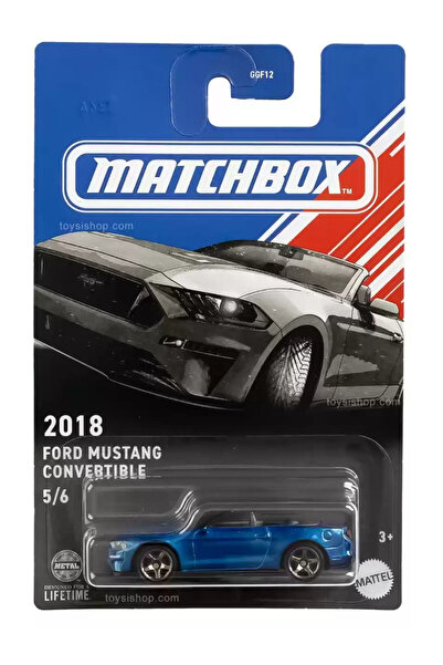 HOT WHEELS Matchbox Convertıble 2018 Ford Mustang 5/6 2025