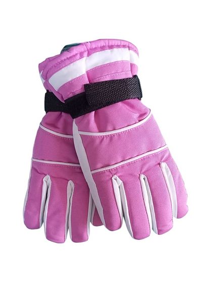 Kezban Tekstil İşnar Snow & Ski Gloves Cold, Waterproof Resistant 8-13 Years