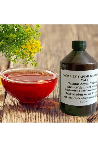 Shehlaa Natural St. John's Wort Oil 500ml Aegean Şirince Style Natural Olive Oil