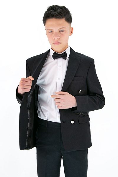 SIRRI Boys Classic Double Breasted 4 Piece Suits