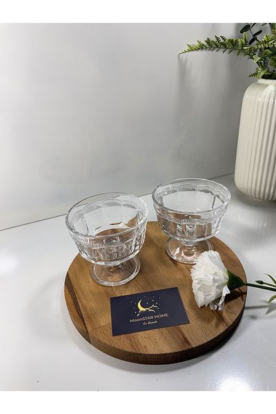 Madame Coco Perline 4-Piece Ice Cream Bowl Set - 235 ml