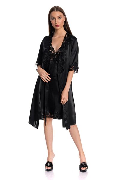 Espuar 1310 Women's Six-Piece Satin Nightgown Dowry Set