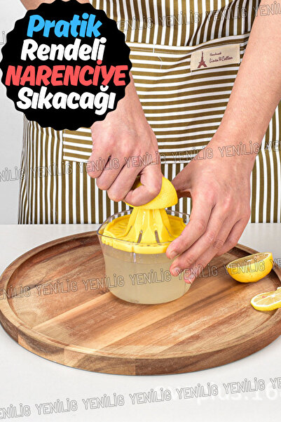 Yenilig Citrus Juicer with Stainless Steel Grater – Fresh Juice and Shredding in One