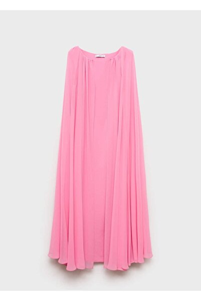 MANGO Woman Pelerin flare elbise