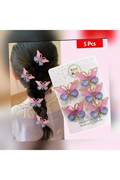 sacchetto Mini kopča u obliku leptira od 5 delova