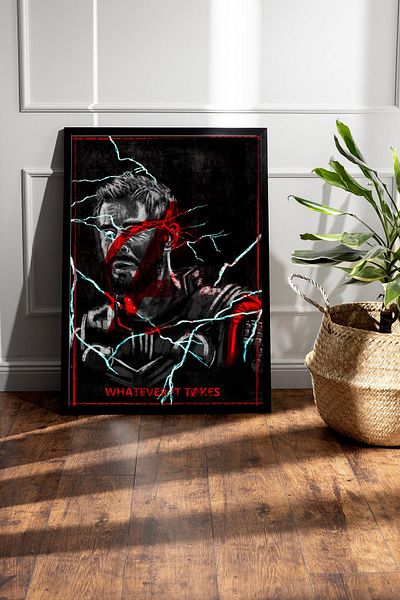 Saturn Pictură înrămată Thor - Pictură poster film Marvel