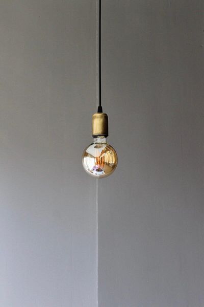 ONUR AVİZE Retro Rustic Antique Single Pendant Lamp