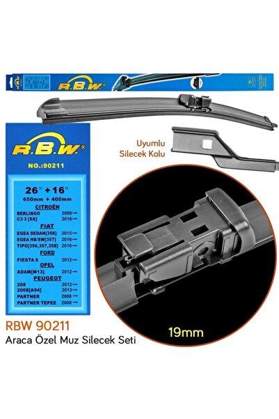 Rbw 90211 Fiat Egea Hb/sw 2016- Ön Silecek Takımı