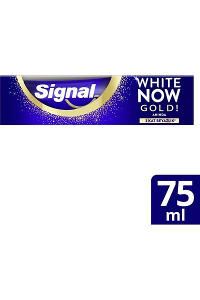 Signal White Now Gold - 75ml Toothpaste
