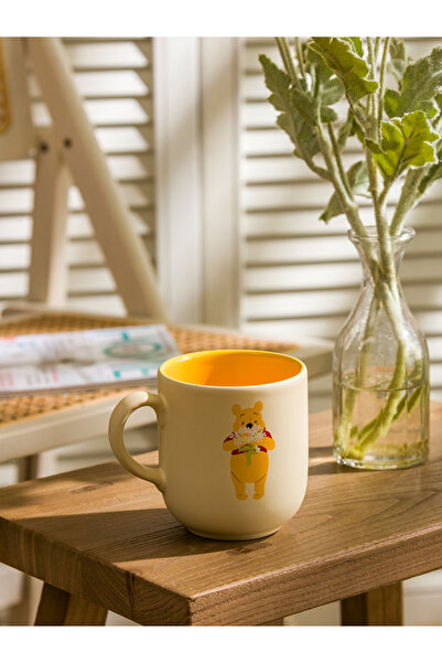 LC Waikiki Karışık Winnie the Pooh Baskılı Seramik Kupa 365 Ml