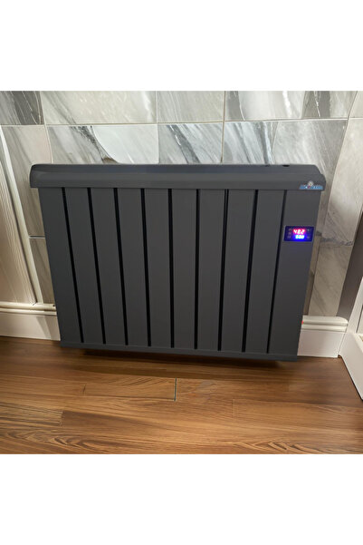 350 Watt Antrasit Alüminyum Sulu Kapalı Sistem Isıtıcı Radyatör