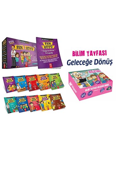 MODEL EĞİTİM YAYINCILIK Fen Köyü Hikaye Seti Analiz Bilim Tayfası Geleceğe Dö...