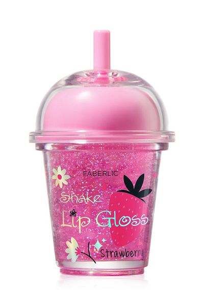 Faberlic For Kids/Glam Kitty Lip Gloss*Strawberry*