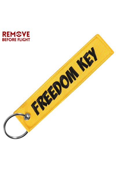 Choice سلسلة مفاتيح Freedom 1 قطعة سلسلة مفاتيح مطرزة بحلقة مفاتيح للهدايا ال...