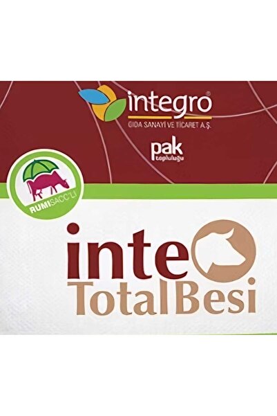 İntegro Pakmaya Inte Total Besi Pemiks Ruminant Hayvan Yem Katkı Tamamlayıcı Yem 25 Kg
