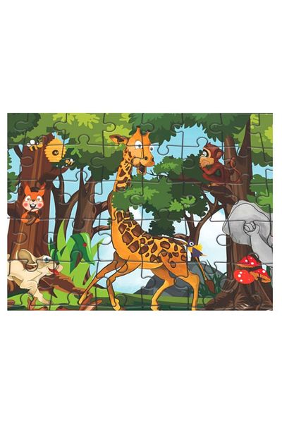Ayben Yayıncılık Animals and Emotions Puzzle (96 pieces)