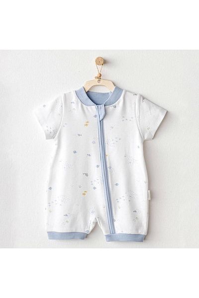andywawa Ac25605 - Baby Rompers Ocean Is My Happy Place - White