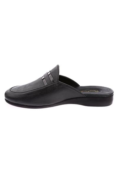 Pierre Cardin Ανδρικές δερμάτινες παντόφλες με αγκράφα - Soweto.p.c.0105