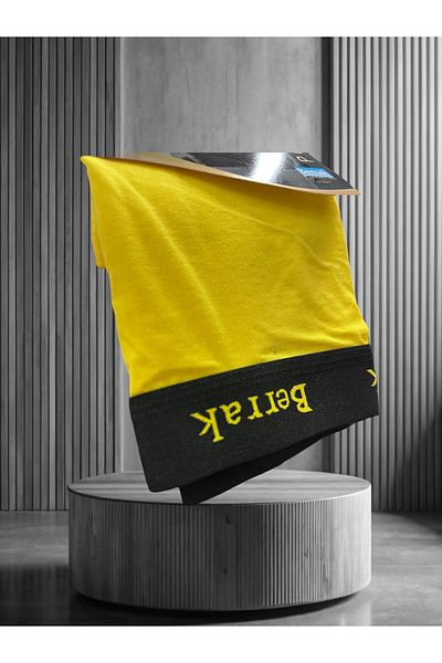 İntive Lingerie Мъжки боксерки от премиум модал/памук, ултра удобни, с ластик и щампа на талията