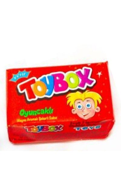 Toybox Red Chewing Gum with Toy 1 Piece