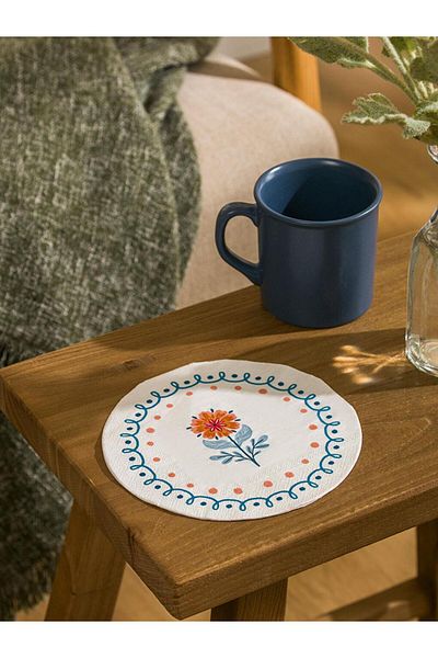 LC Waikiki LCW HOME Set of 20 Floral Printed Paper Napkins