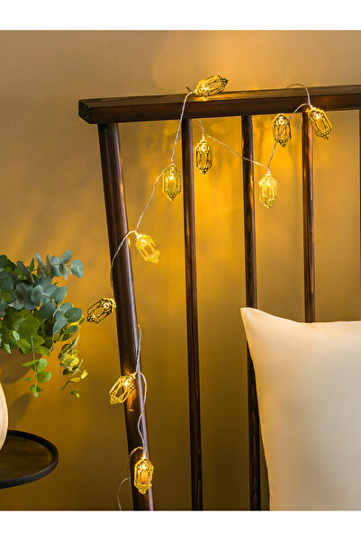 LC Waikiki RAMAZAN AYINA IŞILTILI HAZIRLIK Sarı Dekoratif Led Işık 30 Cm