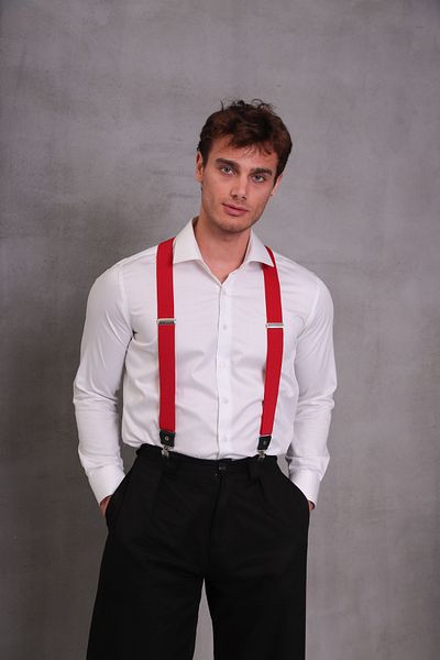 SuspenderS Red Men's Trouser Hanger