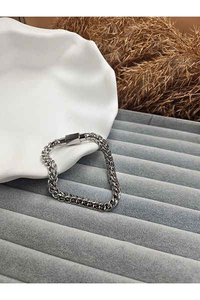 AURA men's steel bracelet