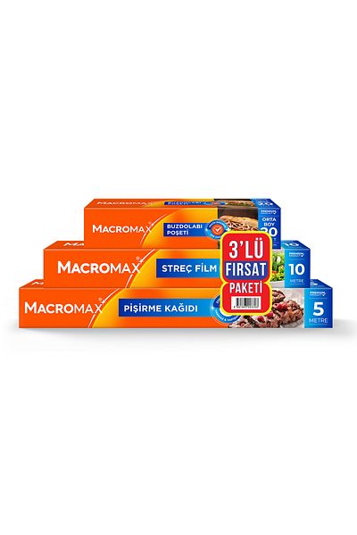 MACROMAX 3-Piece Deal Pack
