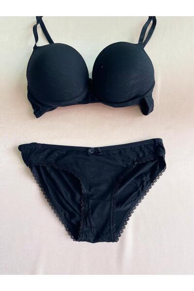 KARAZ Terletmeyen Bambu Balenli Sütyen Takımı