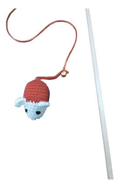 Be Cat cat fishing rod amigurimi mouse fishing rod